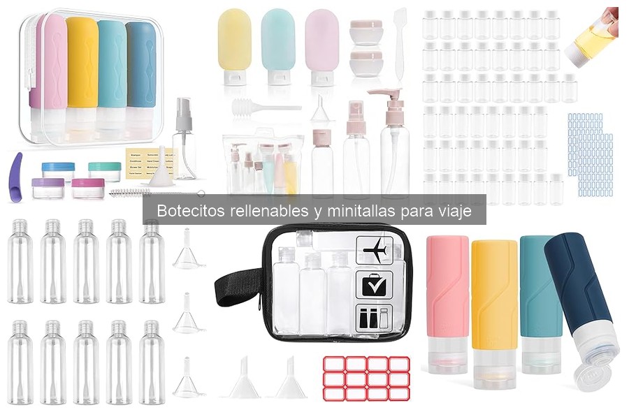 Cómo utilizar botecitos rellenables: guía práctica