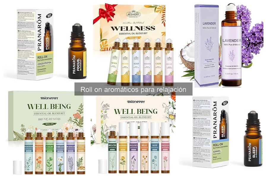 Cómo utilizar un roll on aromático para relajación