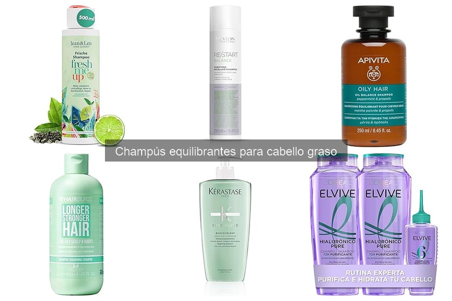 Comparativa: Champús Equilibrantes vs Antigrasa