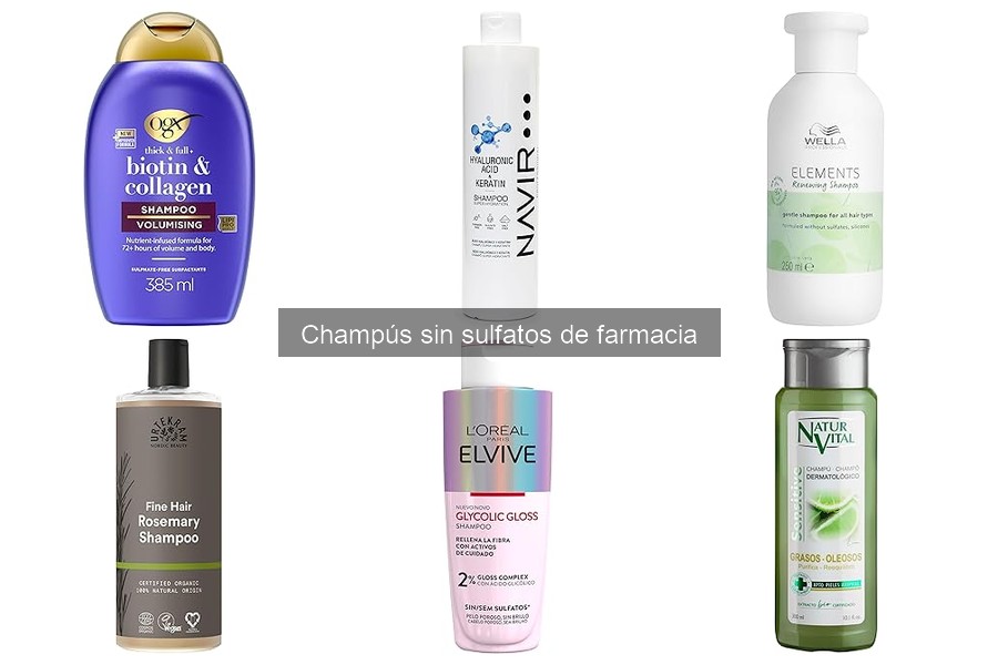 Comparativa: Champús sin sulfatos vs. normales