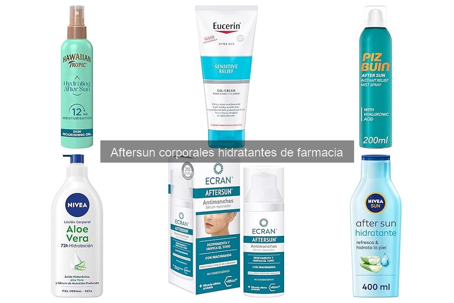 Comparativa de Aftersun Hidratantes: NIVEA vs Hawaiian Tropic
