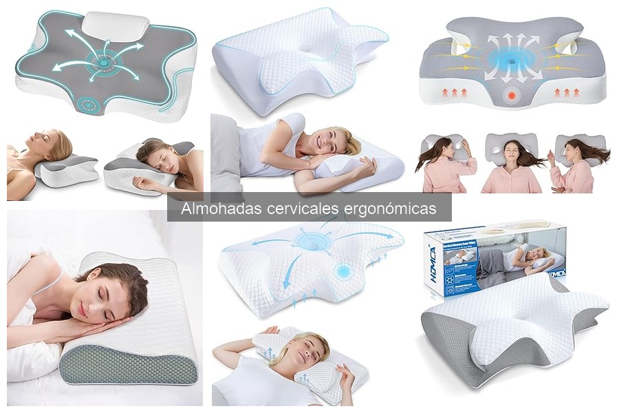 Comparativa de Almohadas Cervicales Ergonómicas