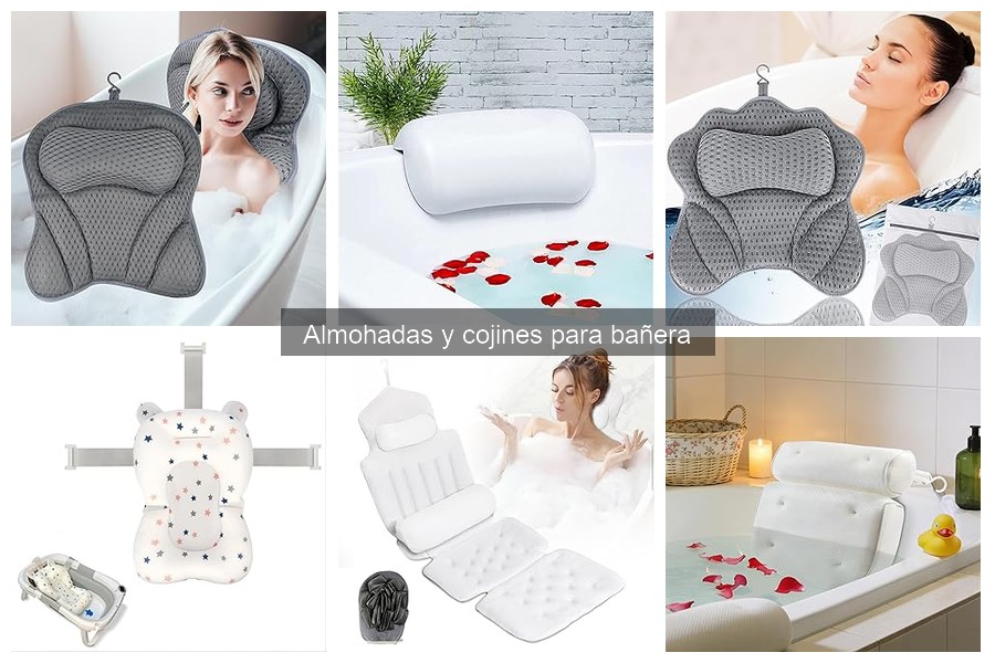 Comparativa de Almohadas para Bañera: Con y Sin Ventosas