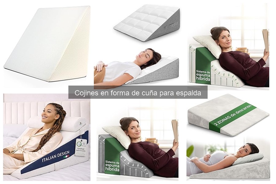 Comparativa de Cojines en Forma de Cuña para Espalda