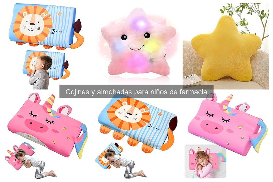 Comparativa de Cojines y Almohadas para Niños de Farmacia