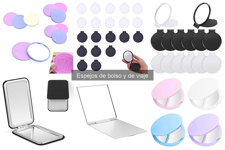 Comparativa de Espejos de Bolso: Con y Sin Luz