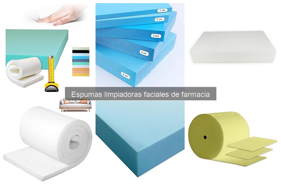 Comparativa de Espumas Limpiadoras Faciales de Farmacia
