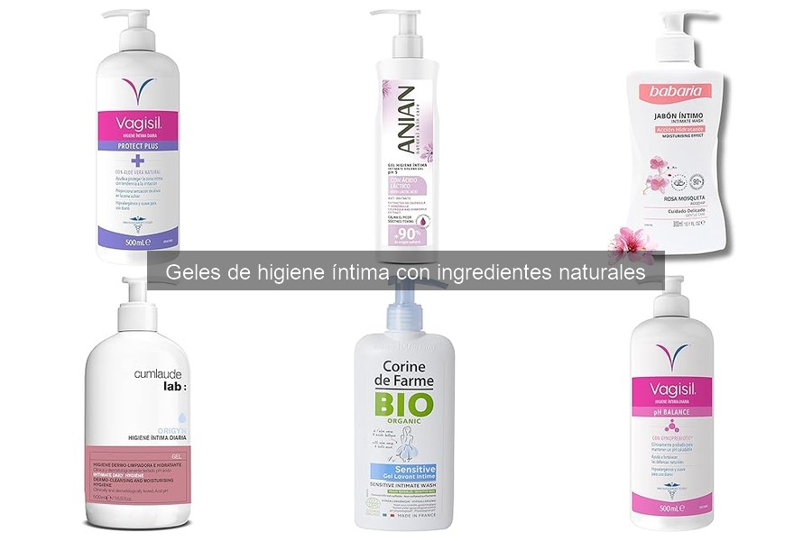 Comparativa de Geles de Higiene Íntima: Comerciales vs Naturales