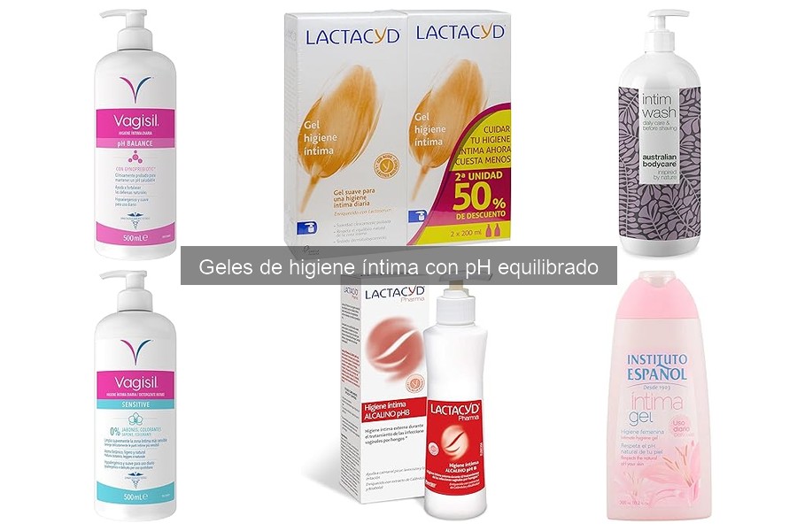 Comparativa de Geles de Higiene Íntima: Mejores Marcas y Precios