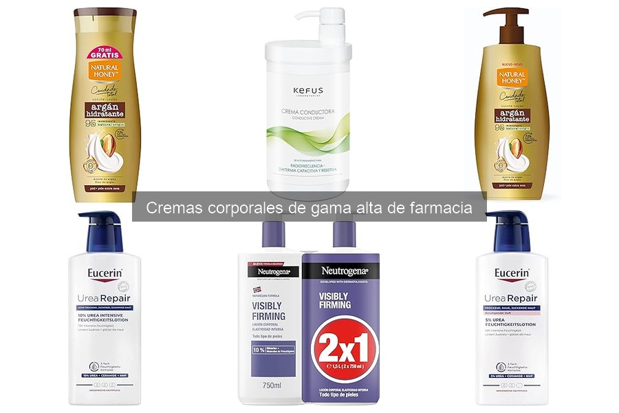 Comparativa de las Mejores Cremas Corporales de Gama Alta