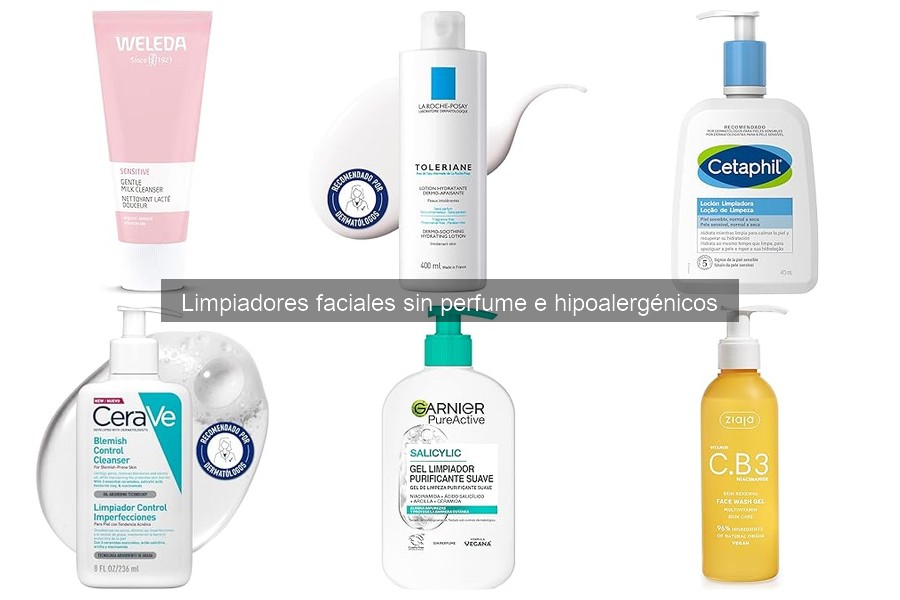Comparativa de las Mejores Marcas de Limpiadores Faciales Hipoalergénicos