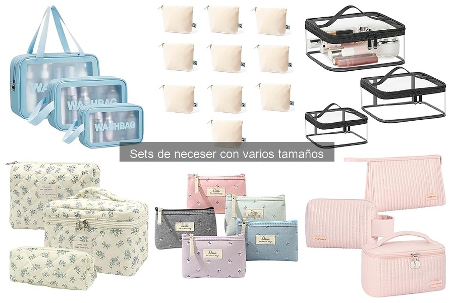 Comparativa de los Mejores Sets de Neceser para Viajes