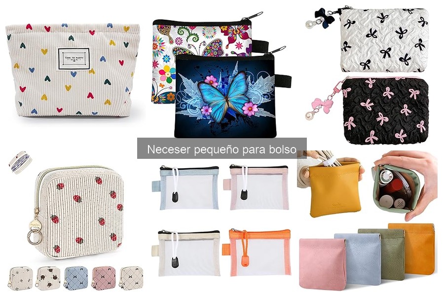 Comparativa de Neceseres Pequeños para Bolso: Marcas y Precios