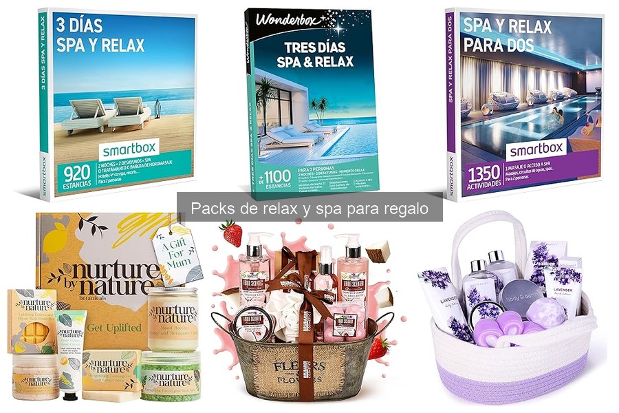 Comparativa de Packs de Relax y Spa: Mejores Marcas y Precios