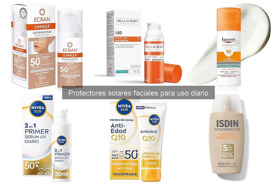 Comparativa de Protectores Solares Faciales: Nivea vs Neutrogena