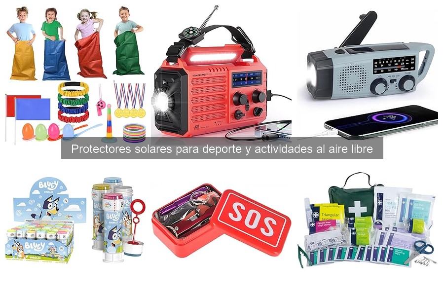 Comparativa de protectores solares para actividades al aire libre