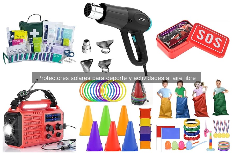 Comparativa de Protectores Solares para Deportes al Aire Libre