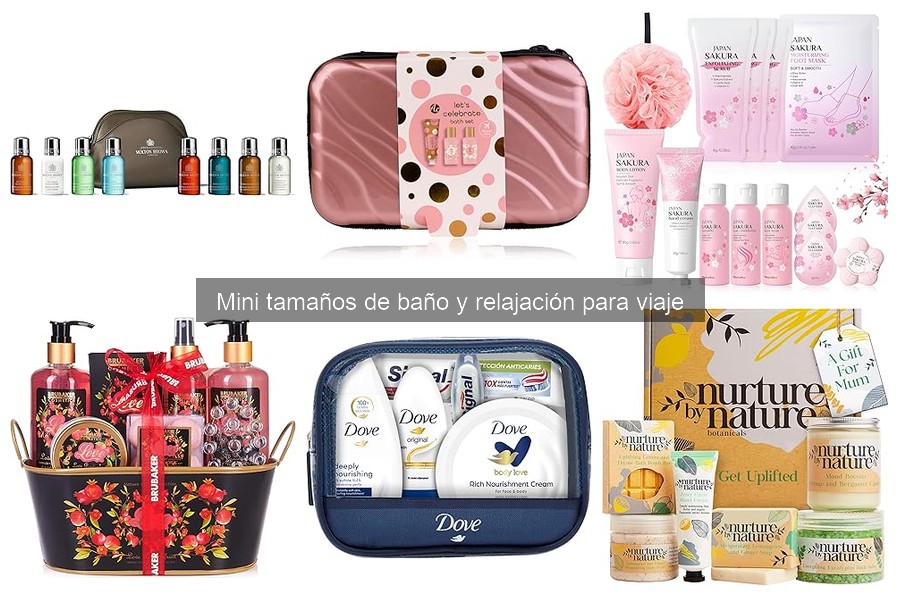 Comparativa de Sets de Baño y Relajación para Viajes