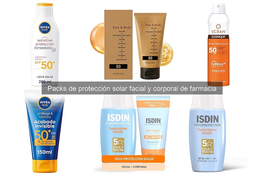 Comparativa de SPF en Protección Solar: NIVEA vs ISDIN