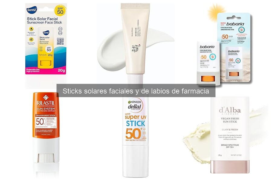 Comparativa de Sticks Solares Faciales: Babaria vs Senti2