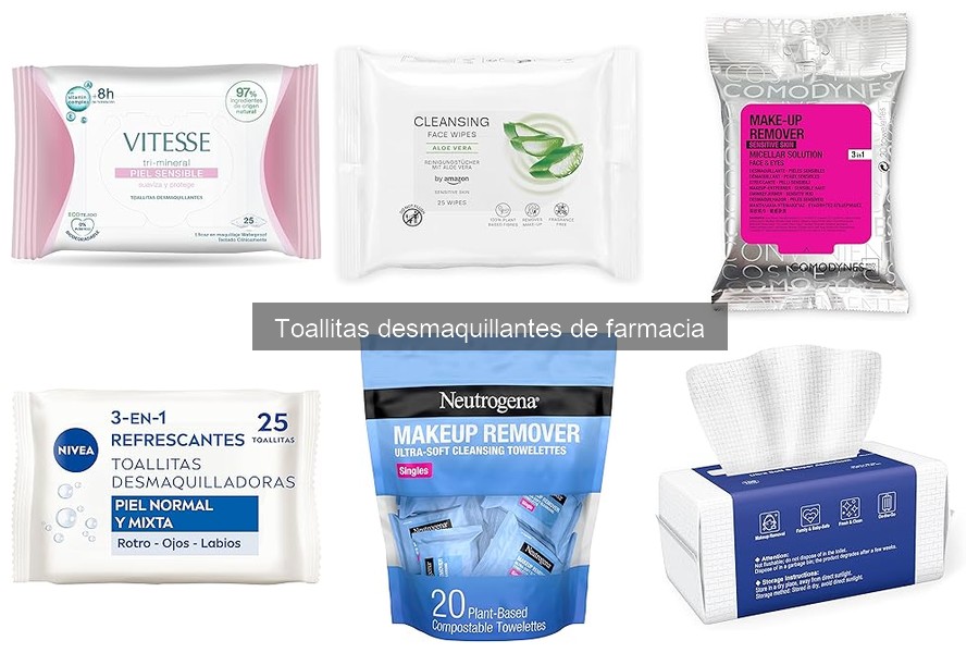 Comparativa de Toallitas Desmaquillantes y Otras Alternativas