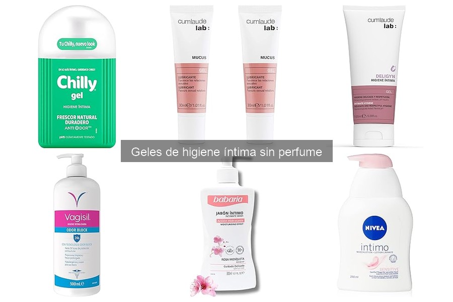 Comparativa: Geles de Higiene Íntima con y sin Perfume