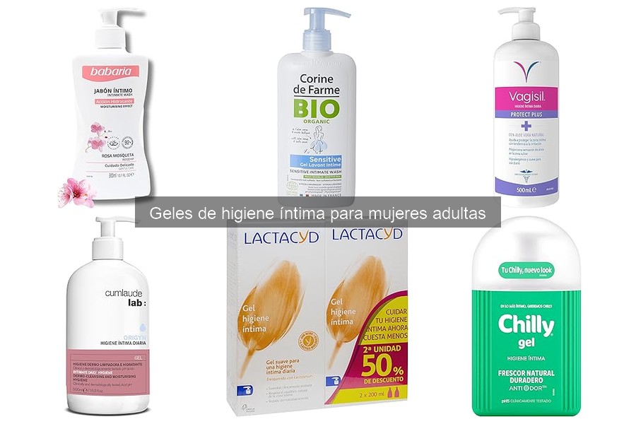 Comparativa Geles de Higiene Íntima: Natural vs. Convencional