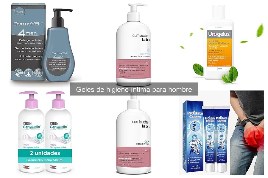 Comparativa: Geles de Higiene Íntima vs Jabones Comunes para Hombres