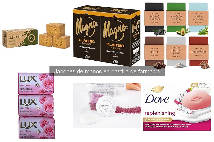 Comparativa Jabones de Manos en Pastilla vs Líquidos