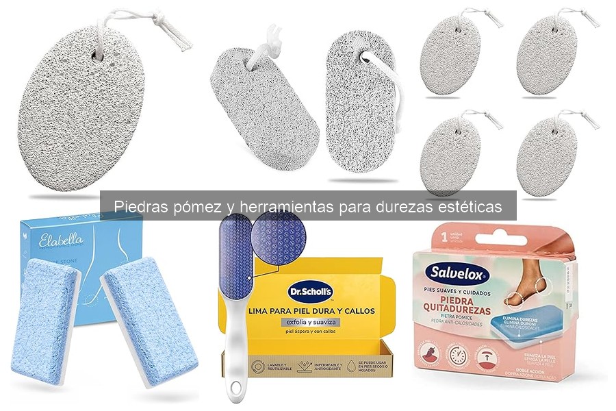 Comparativa: Piedra Pómez vs Otras Herramientas para Durezas