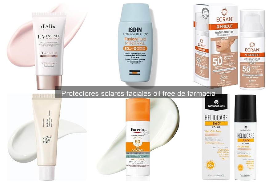 Comparativa: Protectores Solares Oil Free vs Tradicionales