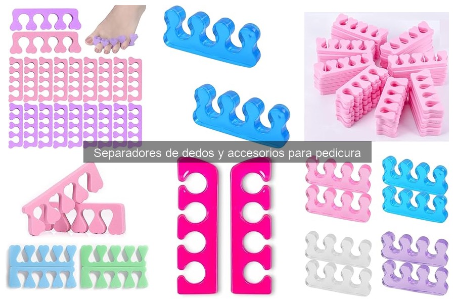 Comparativa: Separadores de dedos de gel vs. espuma