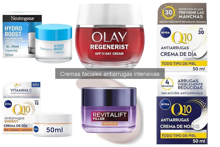 Crema Facial Antiarrugas Intensivas: ¿Qué son y cómo funcionan?