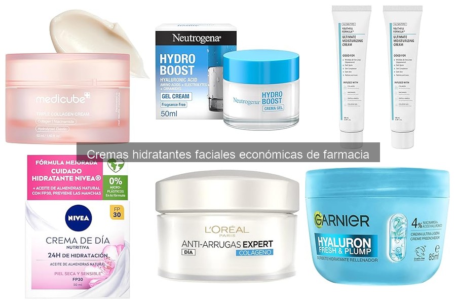 Cremas hidratantes recomendadas por dermatólogos