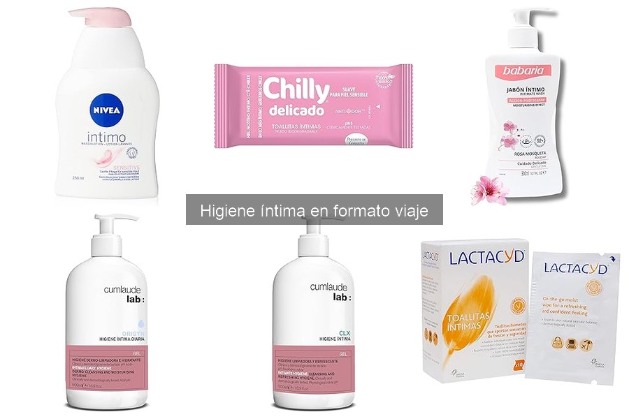 Cuándo usar productos de higiene íntima en formato viaje