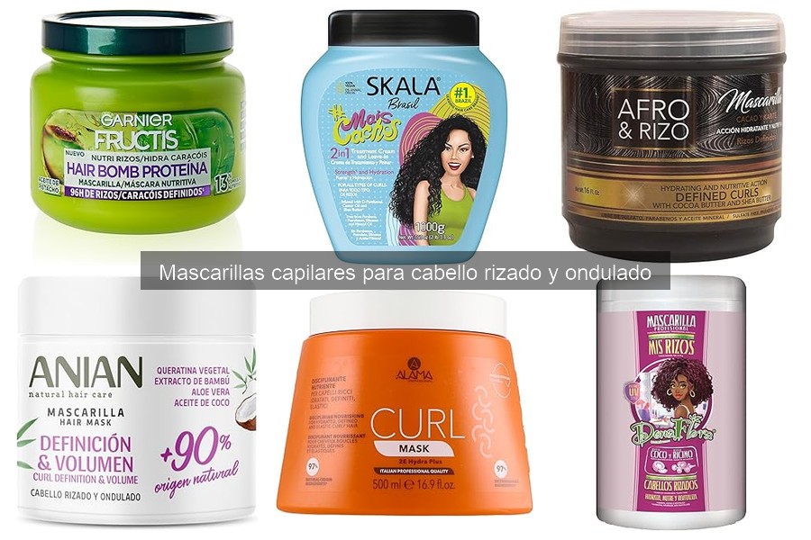 ¿Cuándo y cómo aplicar mascarillas para cabello rizado?