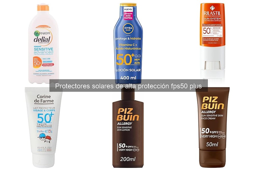 ¿Cuánto dura la protección de un protector solar FPS 50+?