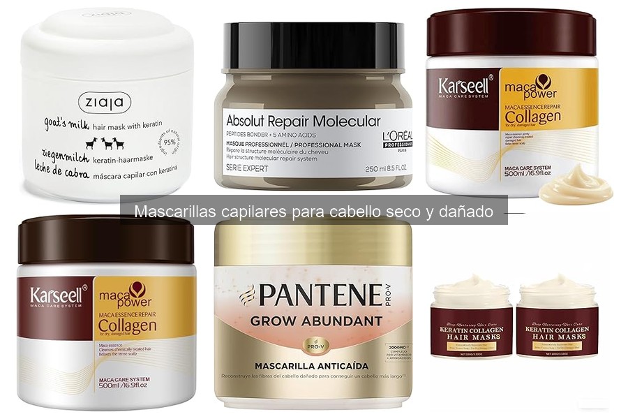 ¿Cuánto tiempo dejar mascarillas capilares para el cabello?
