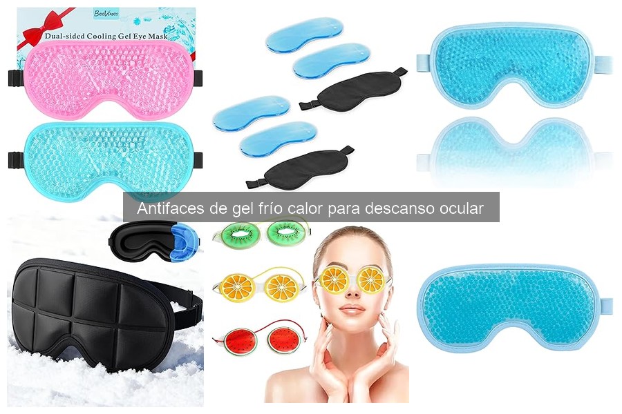 ¿Cuánto tiempo usar un antifaz de gel frío calor?