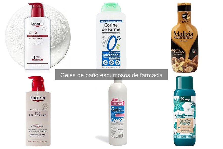 Descubre qué son los geles de baño espumosos de farmacia