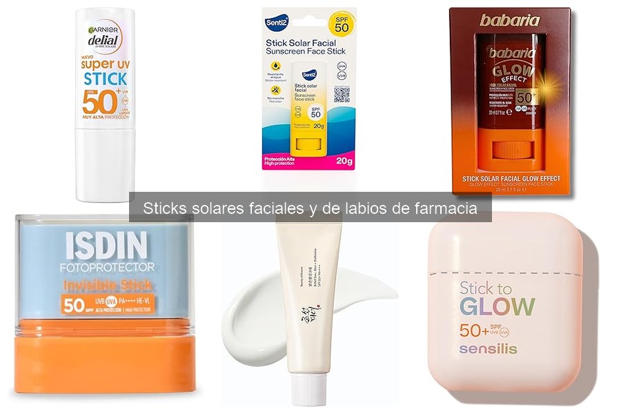 Descubre qué son los sticks solares faciales y de labios