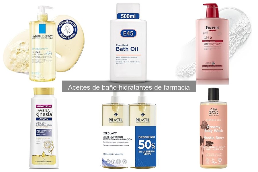 Diferencias entre Aceites de Baño e Hidratantes de Loción