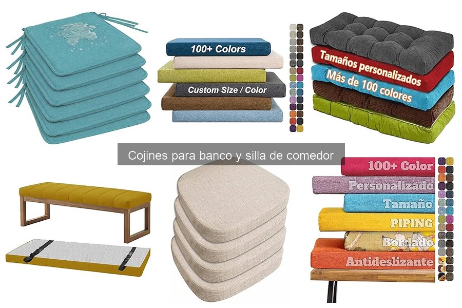 Diferencias entre cojines con y sin tirantes para sillas