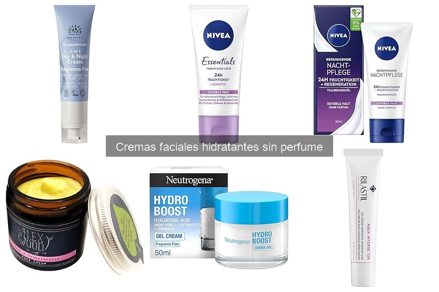 Diferencias entre cremas hidratantes con y sin perfume