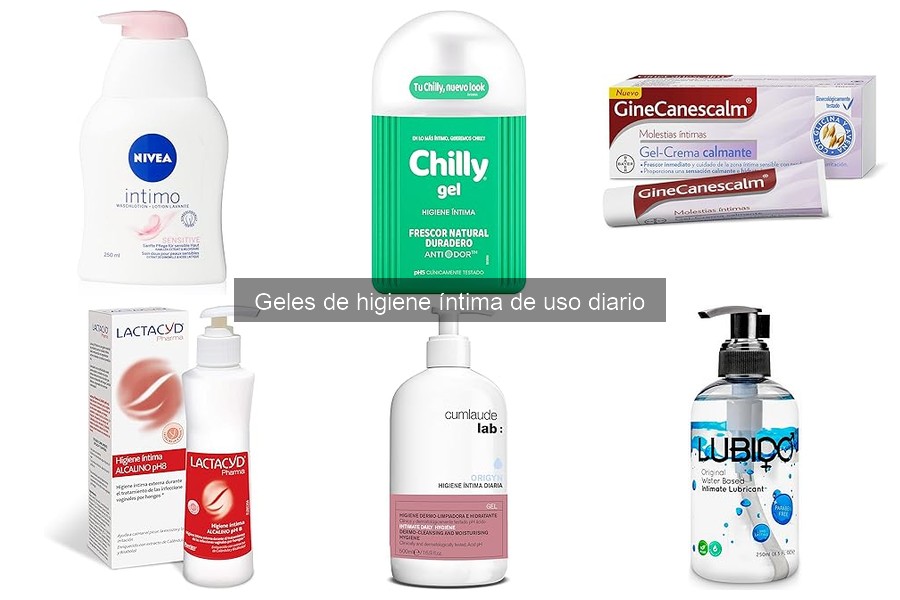Diferencias entre geles de higiene íntima y jabones normales