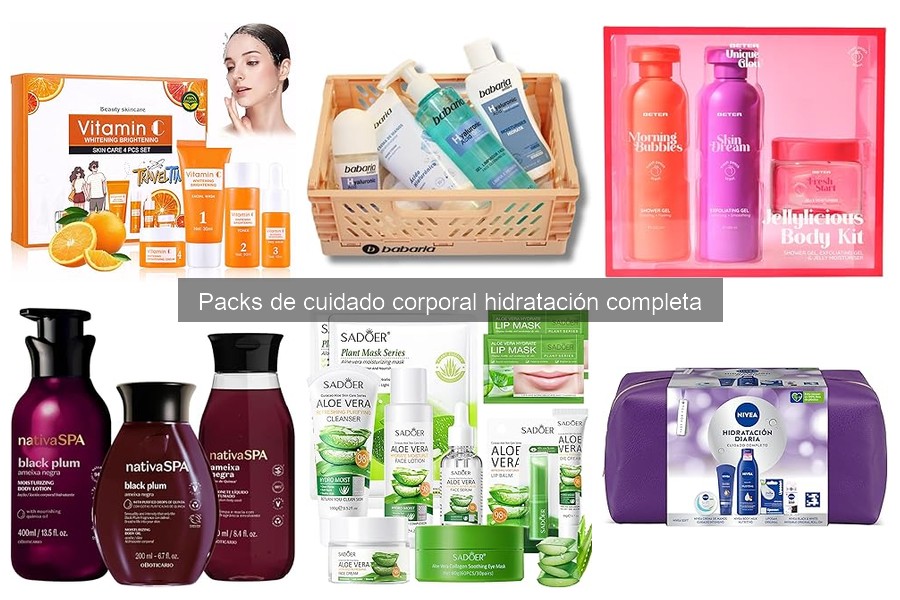 Diferencias entre packs de hidratación y productos individuales