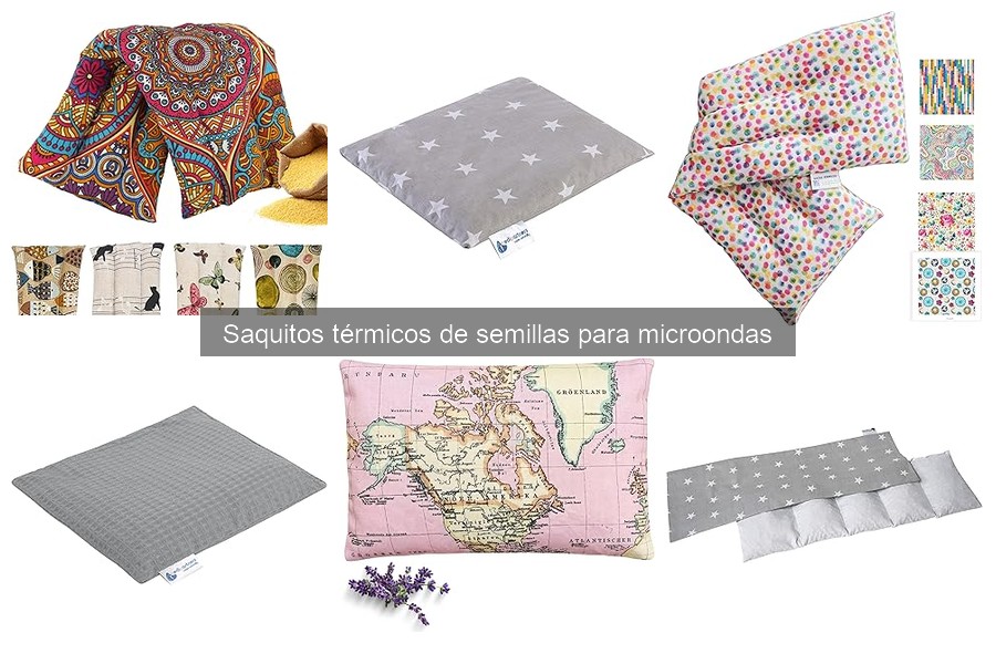 Diferencias entre saquitos térmicos de semillas pequeños y grandes