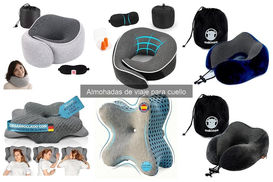 Dónde comprar almohadas de viaje para cuello a buen precio