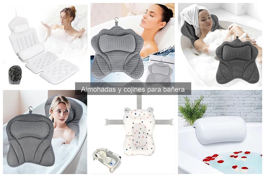 Dónde comprar almohadas para bañera a buen precio
