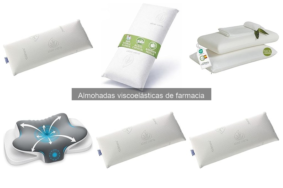 Dónde comprar almohadas viscoelásticas de farmacia y mejores ofertas